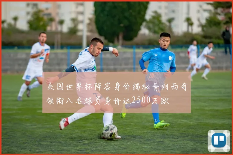 美国世界杯阵容身价揭秘普利西奇领衔八名球员身价达2500万欧